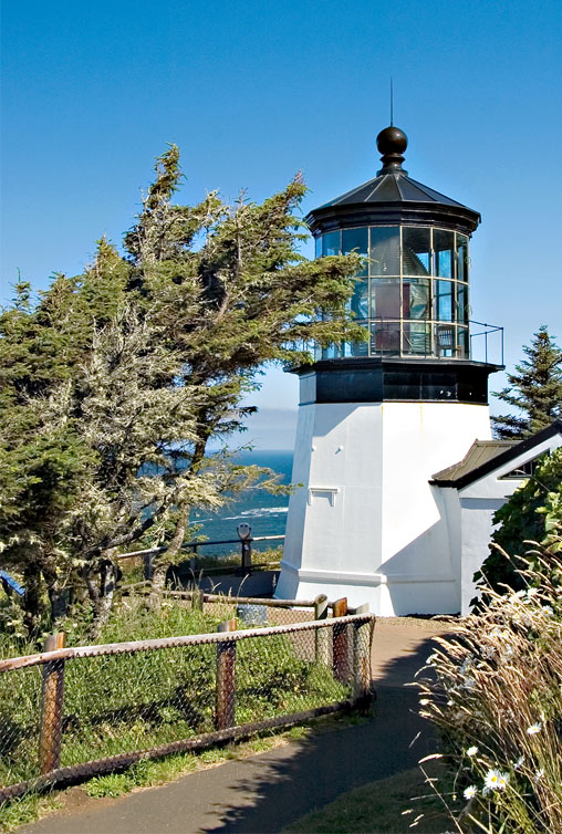 Cape Mears Lighthouse just a short drive from Oceanside.