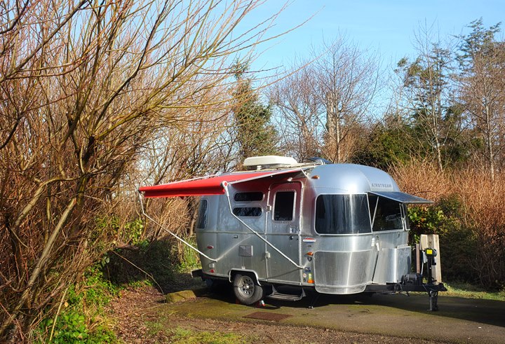 Our campsite...large and private