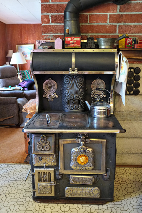 Original old stove