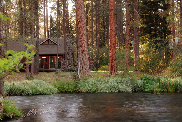1940s cabin along the Metolius