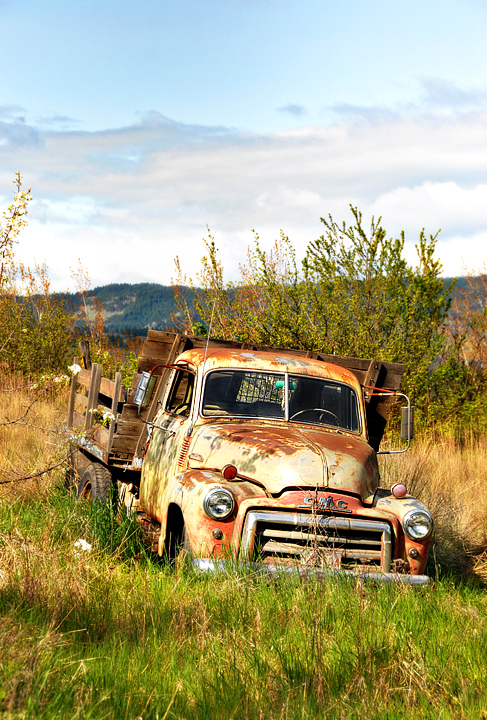 Relic from the past in Hood River.