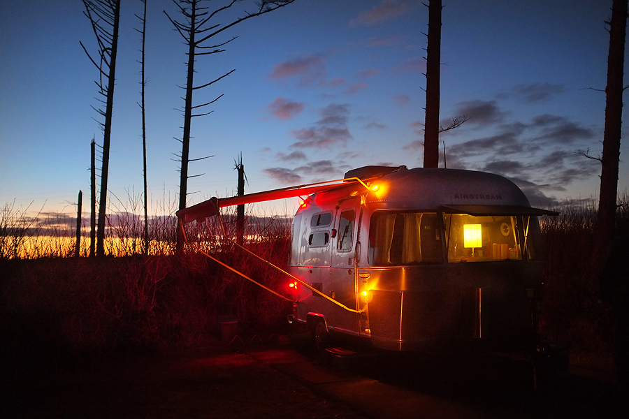 Love the fact that the sites in this area aren't in the forest. Sun at the Oregon coast is a luxury!