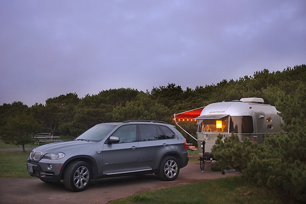 Pulled into our favorite spot..things looked promising. The campground was quiet!