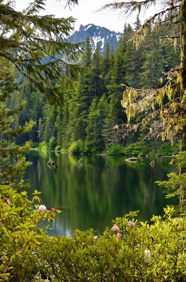 First view of Pamelia Lake