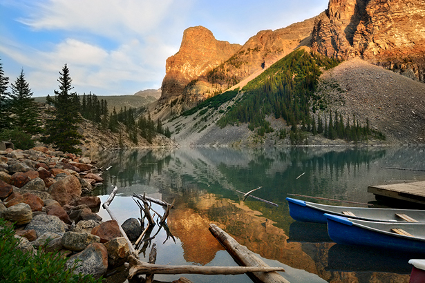 The water was glass and the reflection was beautiful!