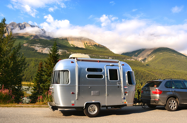 stopping to take in the view...