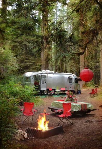 Our campsite Friday night...not too bad, yet...