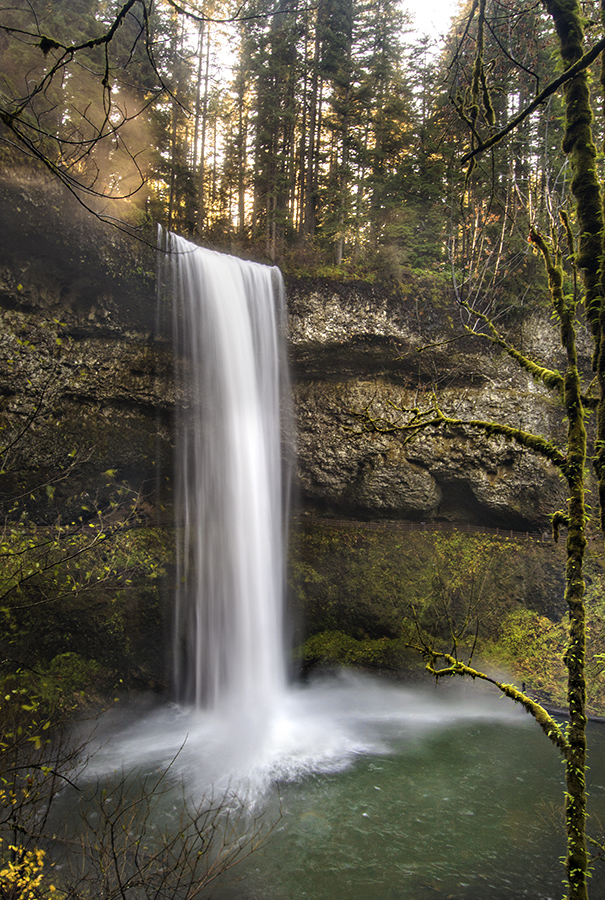 Just a half mile from the campgrounds...